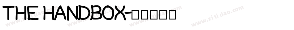THE HANDBOX字体转换
